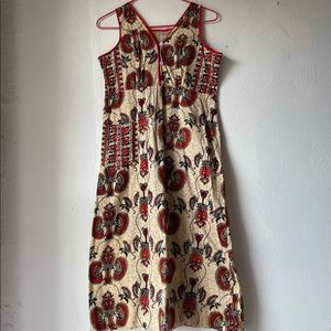 Vintage heavy cotton dress